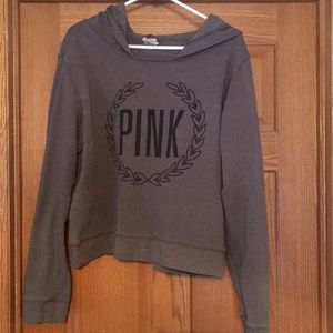 Victoria Secret hooded sweat shirt